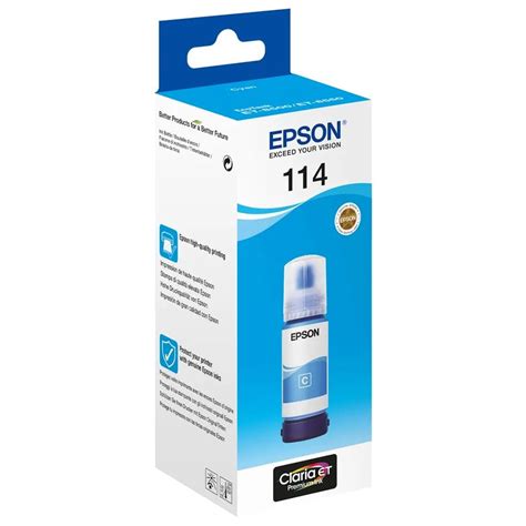 Bouteille D Encre EPSON 114 Encre NOIR BK Pour Ecotank ET 8500 Et ET 8550