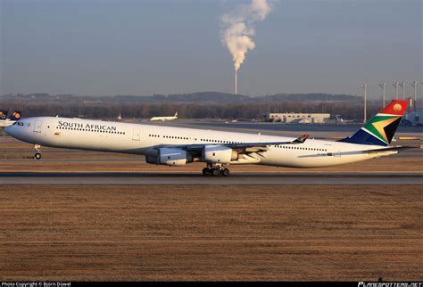 ZS SNA South African Airways Airbus A340 642 Photo by Björn Düwel ID