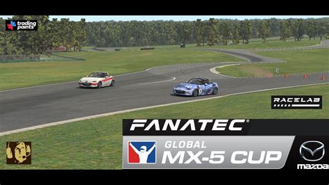 IRacing Mazda MX 5 Fanatec Cup Virginia Int Raceway 15 Lap