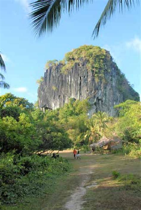 The Ille Karst Formation With Ille Cave Archaeological Site Author Z