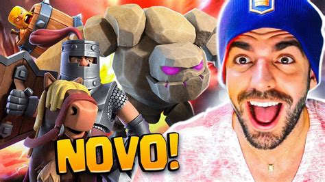 O MELHOR DECK DE GOLEM DA ATUALIDADE DO CLASH ROYALE YouTube