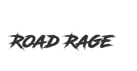 Road Rage Font - FontMagic