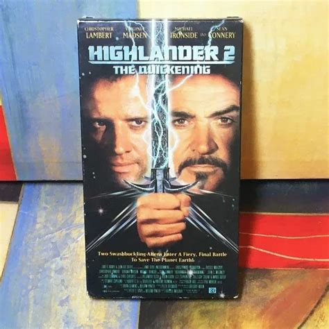 Vhs Highlander The Quickening S Sci Fi Movie Used Video