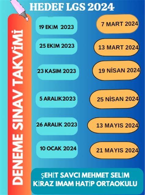 HEDEF LGS 2024 KAPSAMINDA DİKKAT VE ODAKLANMA SEMİNERİ Şehit Savcı