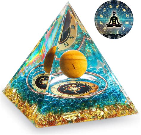 Huijukeji Orgonit Pyramide Leo Heilstein Sternzeichen Geschenke