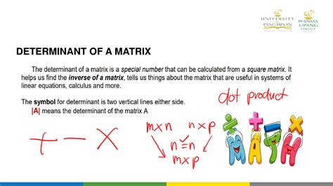 Solution Cie Lesson Urd Determinant And Inverse Matrix Studypool