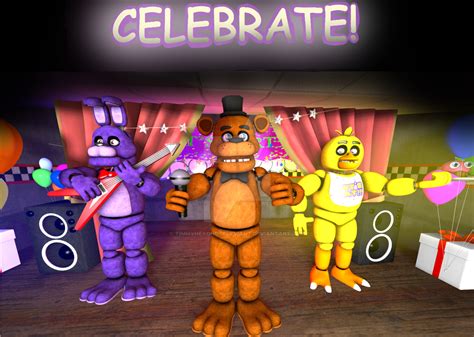 Celebrate Poster Sfmfnaf By Timmyheadnosedeviant On Deviantart