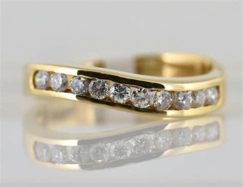 Diamantring Memory K Gelbgold Brillanten Zus Ct