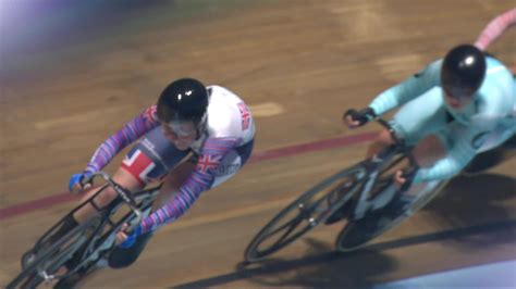 Uci Track Champions League 2022 Sophie Lewis Gana Con Autoridad Una