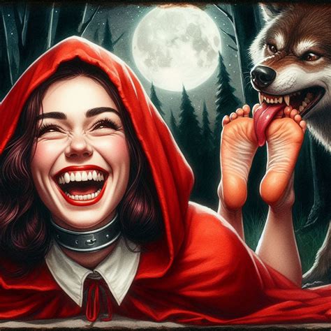 Red Riding Hood tickled by tool04 on DeviantArt