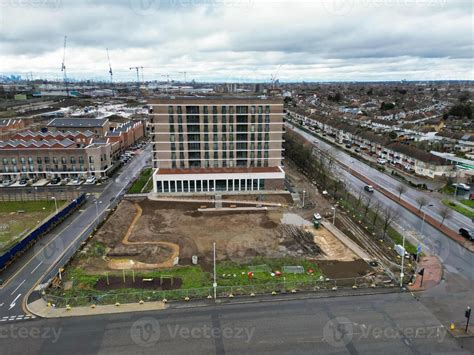 Aerial View Of Dagenham London City Of England United Kingdom March