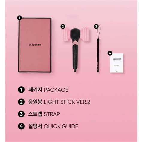 Weverse Blackpink Official Lightstick Blink Shopee Singapore