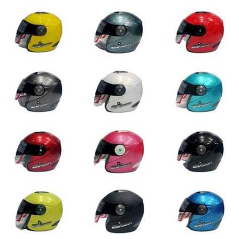 Jual Helm Kyt Vision Polos Pilihan Warna Shopee Indonesia Atelier