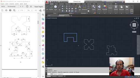 Autocad Erase Selection Move Copy Youtube