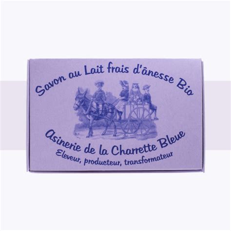 SAVON AU LAIT DÂNESSE BIO LAVANDE Charrette bleue