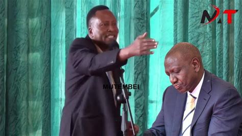 Ruto Wacha Kutesa Wakenyafearless Sen Onyonga Lectures President Ruto