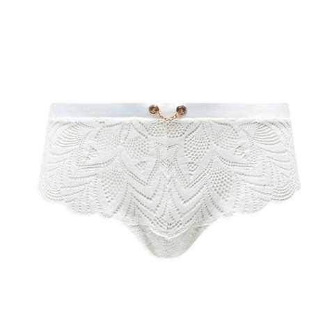 Shorty String Blanc Morgan Lingerie Lemon Curve