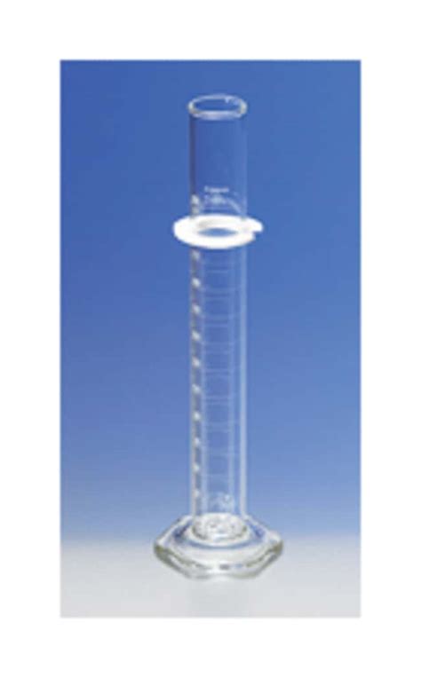 Pyrex Single Metric Scale Graduated Cylinder Tc With Funnel Top Ml