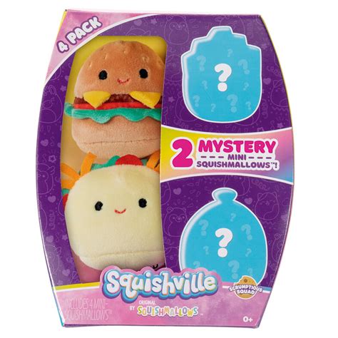 Squishmallows Plush Toy Set Assorted Cm