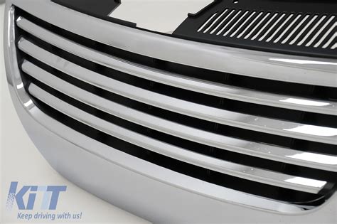 Badgeless Front Central Grille Suitable For Vw Passat B C