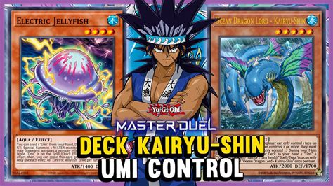 O Deck Do Mako Tsunami No Master Duel Umi Control Yu Gi Oh Deck