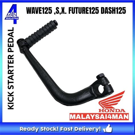 Honda Black Wave Wave S Wave X Future Dash Kick Starter Pedal