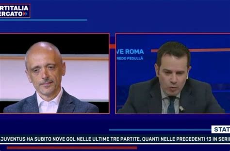 Juve Scontro In Tv Tra I Giornalisti Capuano E Pedull L Arena Del