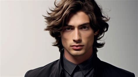 Premium Ai Image Mens Hairstyles For Medium Length Hair