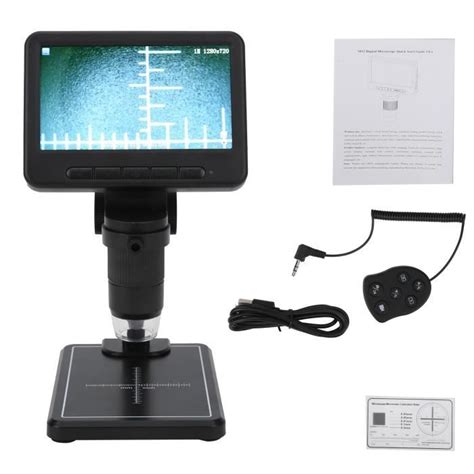 Microscope vidéo USB YOSOO écran 5 pouces capteurs CMOS 2 MP LED