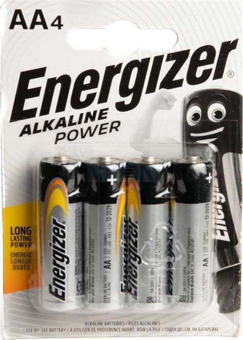 16 Stuks 4 Blisters A 4 Stuks Energizer AA Alkaline Power 1 5V Bol