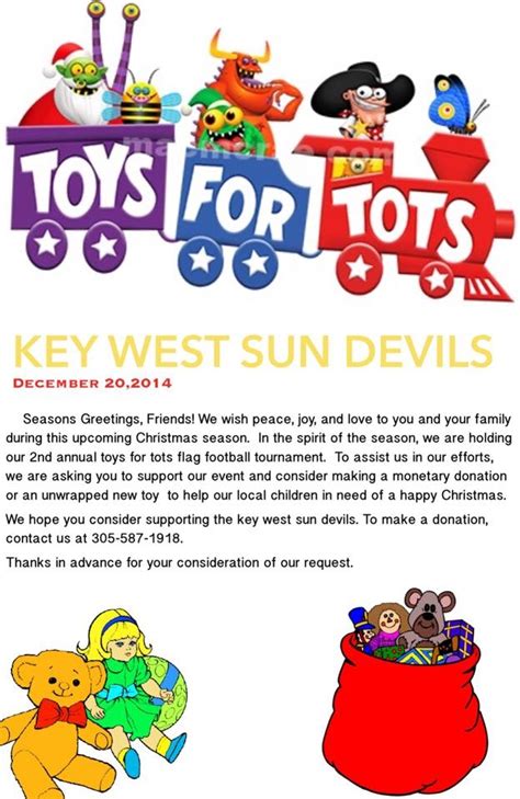 8 Pics Toys For Tots Donation Request Letter And View - Alqu Blog