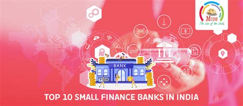 Top Small Finance Banks In India Muds