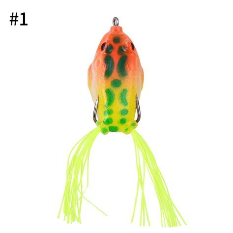 1 Pc Frog Soft Plastic Fishing Lures 6g 9g 12g Soft Tube Bait With