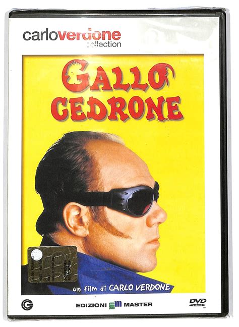 Ebond Gallo Cedrone Volume Editoriale Dvd Amazon It Carlo Verdone