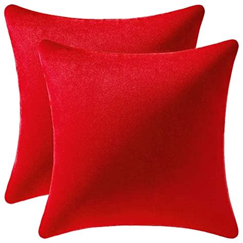 Best Red Velvet Throw Pillows To Add A Touch Of Luxury To Your Home