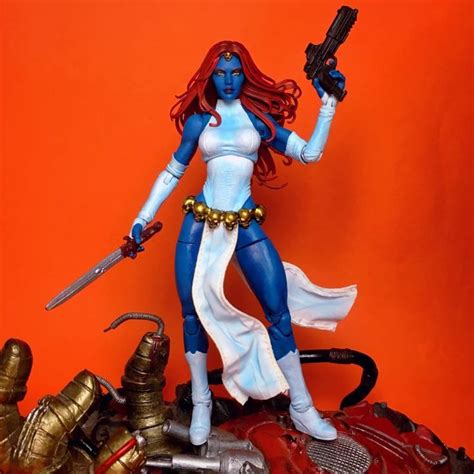 Mystique (Marvel Legends) Custom Action Figure | Marvel legends action ...