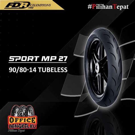 Promo Fdr Tl Sport Mp 27 90 80 14 Ban Motor Tubeless Diskon 3 Di