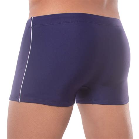 Sunga Masculina Boxer Lisa MASH Azul