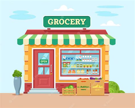 grocery store #3737923 | Clipart Library