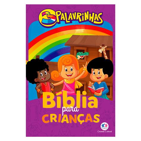 Biblia Para Criancas Ciranda Cultural - Biblia Para Criancas Ciranda Cultural 3 Palavrinhas | Shopee Brasil