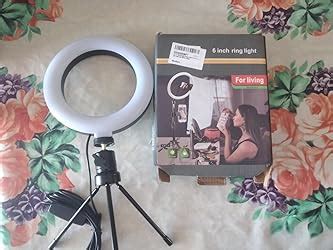 Luz E Iluminador Ring Light 6 Polegadas 36 Led Usb Led Misto Mesa