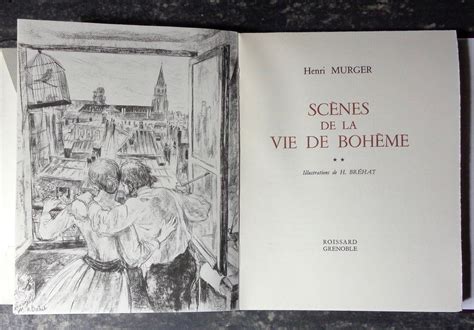 Sc Nes De La Vie De Boh Me By Murger Henri Br Hat H Ill Tr S