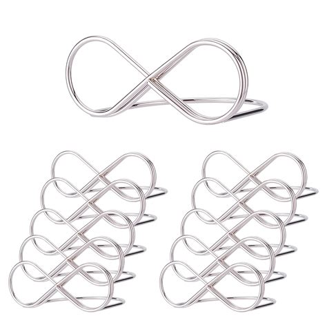 Buy Chgcraft Pcs Place Card Holders Knot Shaped Display Number Holder