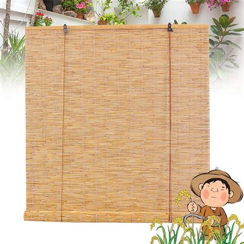 Reed Shades Bamboo Roll Up Shades Bamboo Roll Up Blinds Bamboo Roller Blinds Retro