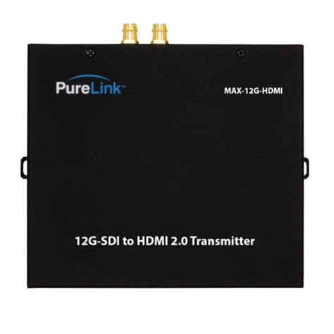 12G-SDI to HDMI 2.0 Extender – Transmitter - PureLink AV