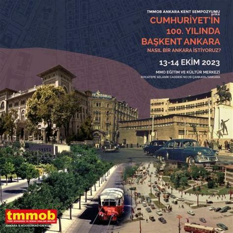 Tmmob Ankara Kent Sempozyumu Ek M De Cumhur Yet N Yilinda