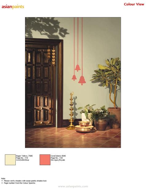 Pooja room | Asian paints colours, Pooja rooms, Bedroom color schemes