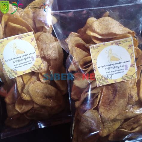 Keripik Pisang Pedas Manis Bunaiyah Tembilahan Jajanan Dengan Rasa Unik