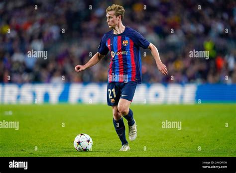 Barcelona Spain October Frenkie De Jong Of Fc Barcelona