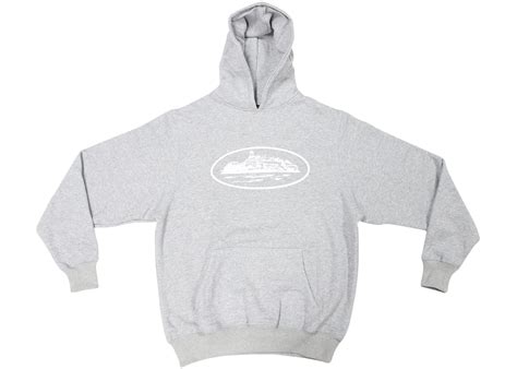 corteiz og alcatraz hoodie grey mens fw gb